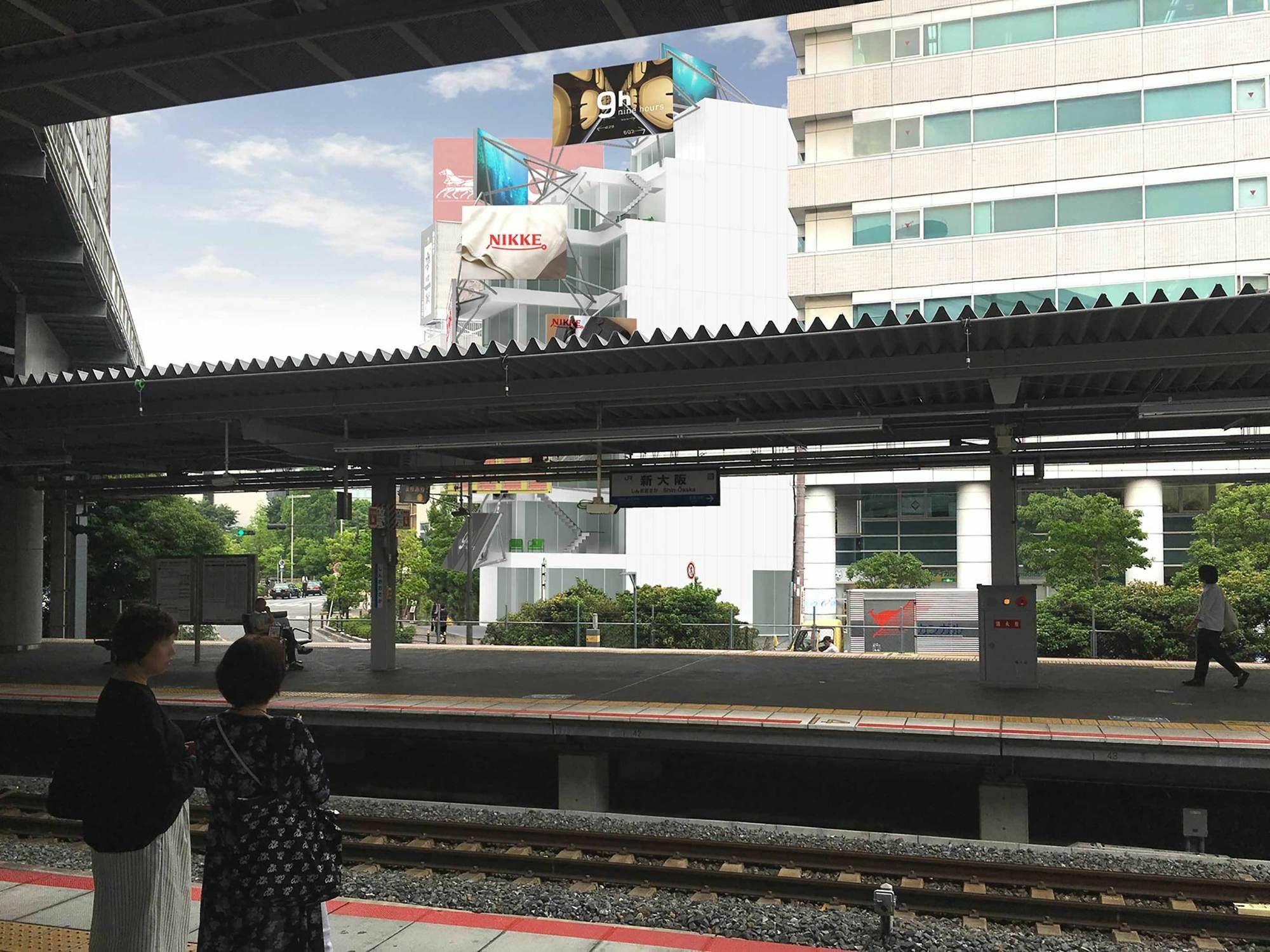 Nine Hours Shin Osaka Station Buitenkant foto